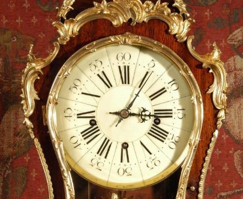 fig 3. **** SOLD **** Antique Rococo Bracket Clock 1/4 Chiming - Very Large and Stunning!